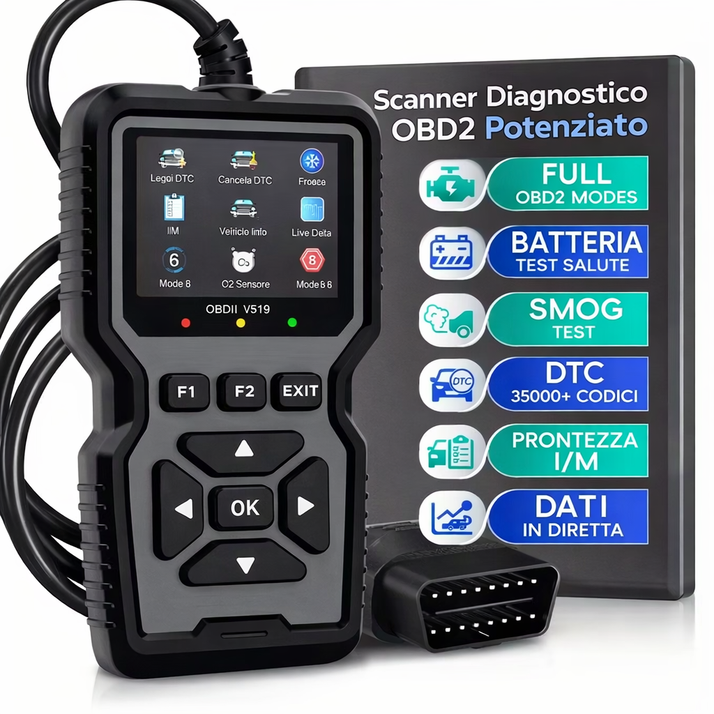Scanner diagnostico OBD2 Potenziato