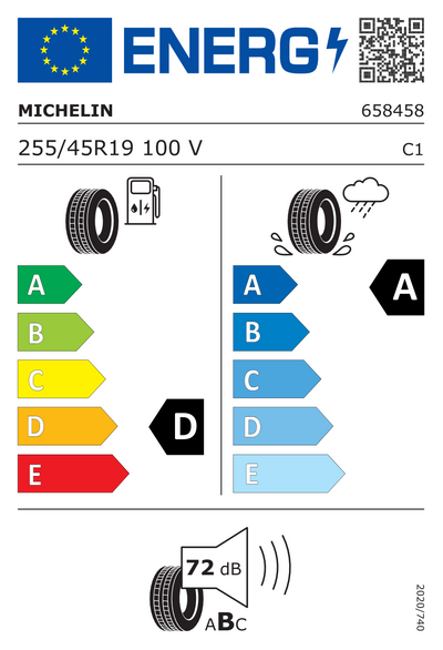Michelin 255 45 19